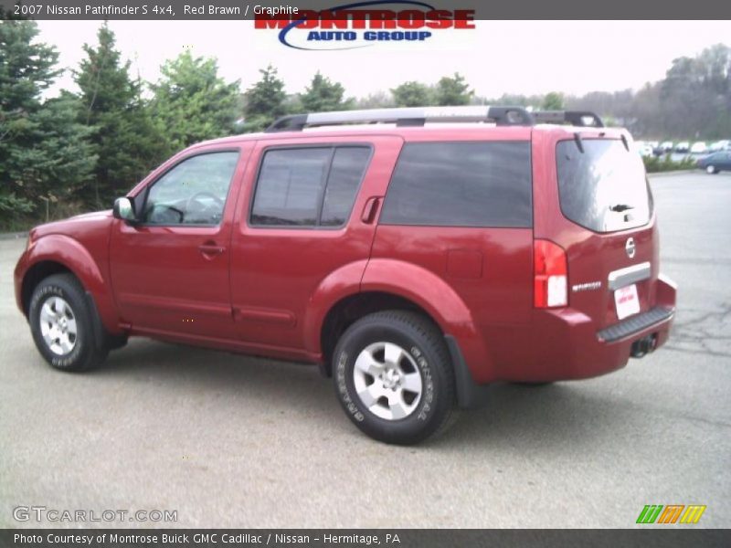 Red Brawn / Graphite 2007 Nissan Pathfinder S 4x4