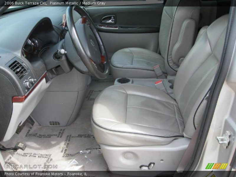 Platinum Metallic / Medium Gray 2006 Buick Terraza CXL