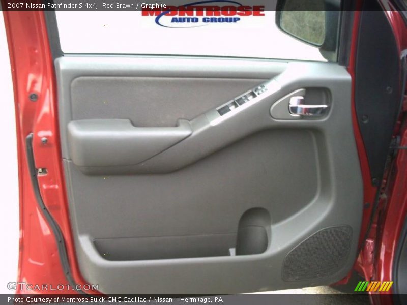 Red Brawn / Graphite 2007 Nissan Pathfinder S 4x4