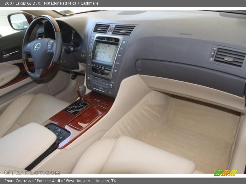 Matador Red Mica / Cashmere 2007 Lexus GS 350