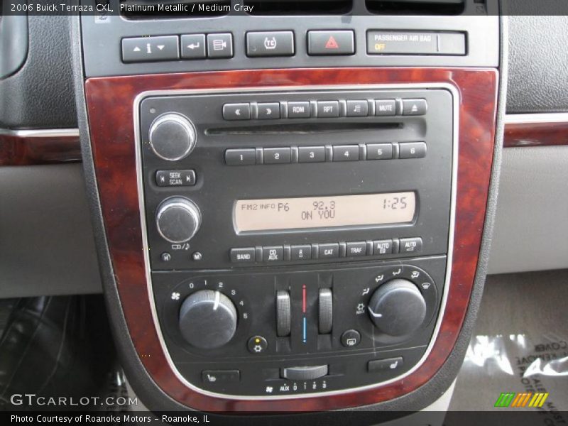 Platinum Metallic / Medium Gray 2006 Buick Terraza CXL