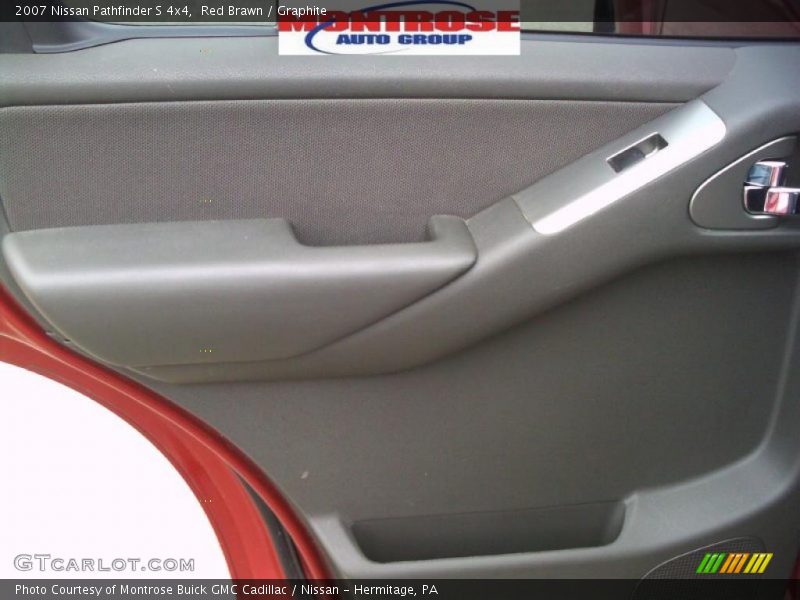 Red Brawn / Graphite 2007 Nissan Pathfinder S 4x4