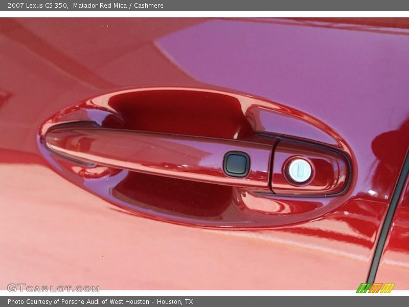 Matador Red Mica / Cashmere 2007 Lexus GS 350