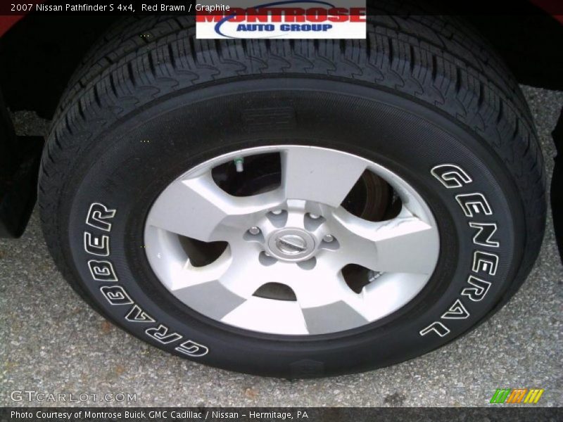 Red Brawn / Graphite 2007 Nissan Pathfinder S 4x4