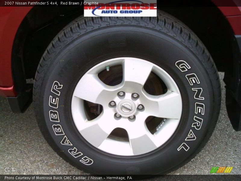 Red Brawn / Graphite 2007 Nissan Pathfinder S 4x4