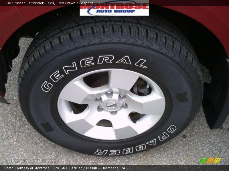 Red Brawn / Graphite 2007 Nissan Pathfinder S 4x4