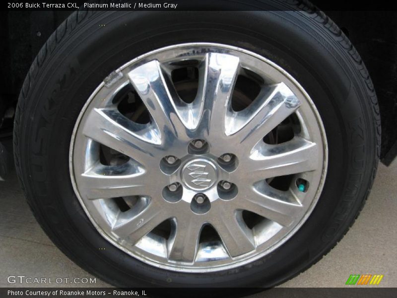 Platinum Metallic / Medium Gray 2006 Buick Terraza CXL
