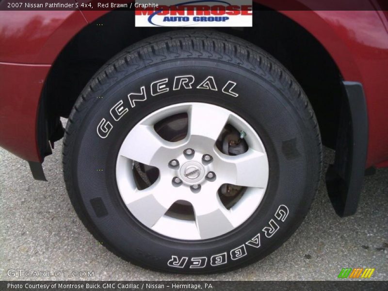Red Brawn / Graphite 2007 Nissan Pathfinder S 4x4