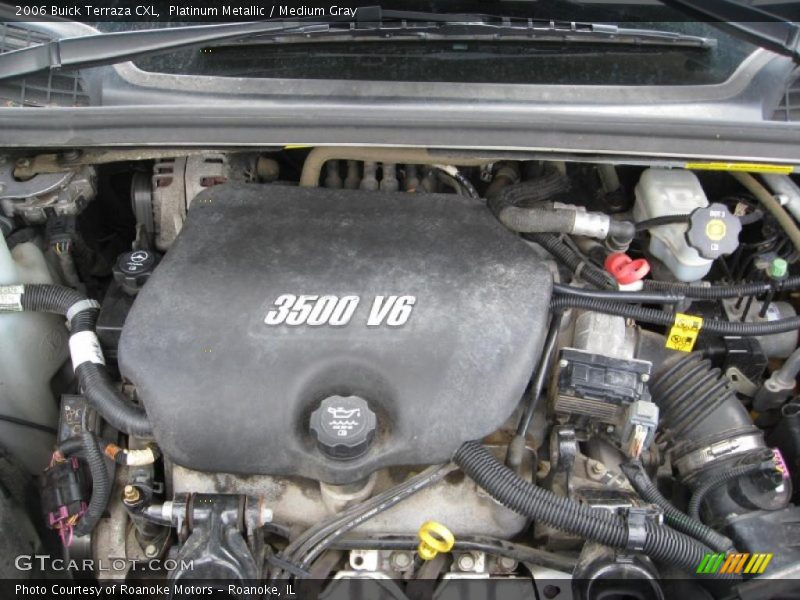 Platinum Metallic / Medium Gray 2006 Buick Terraza CXL