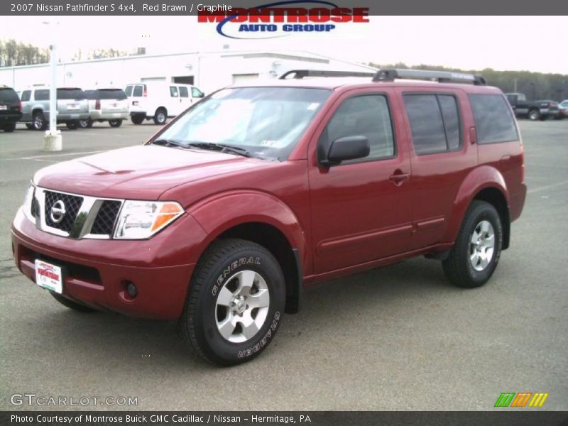 Red Brawn / Graphite 2007 Nissan Pathfinder S 4x4