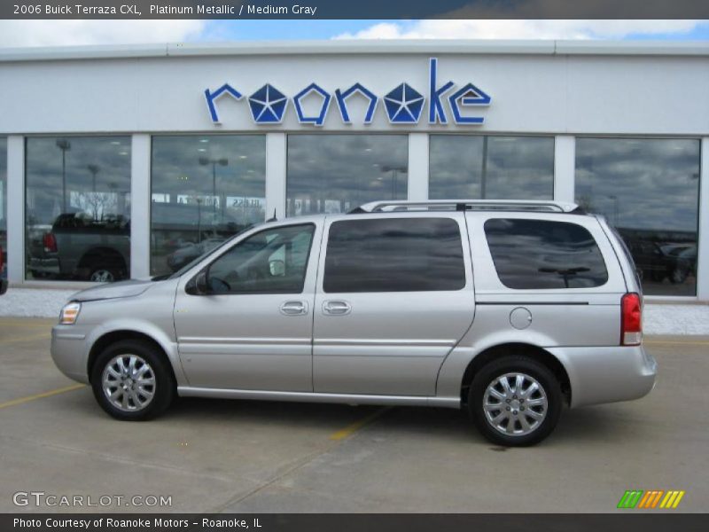 Platinum Metallic / Medium Gray 2006 Buick Terraza CXL
