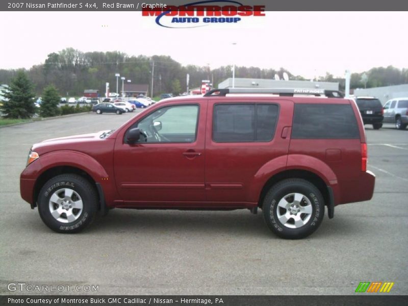 Red Brawn / Graphite 2007 Nissan Pathfinder S 4x4