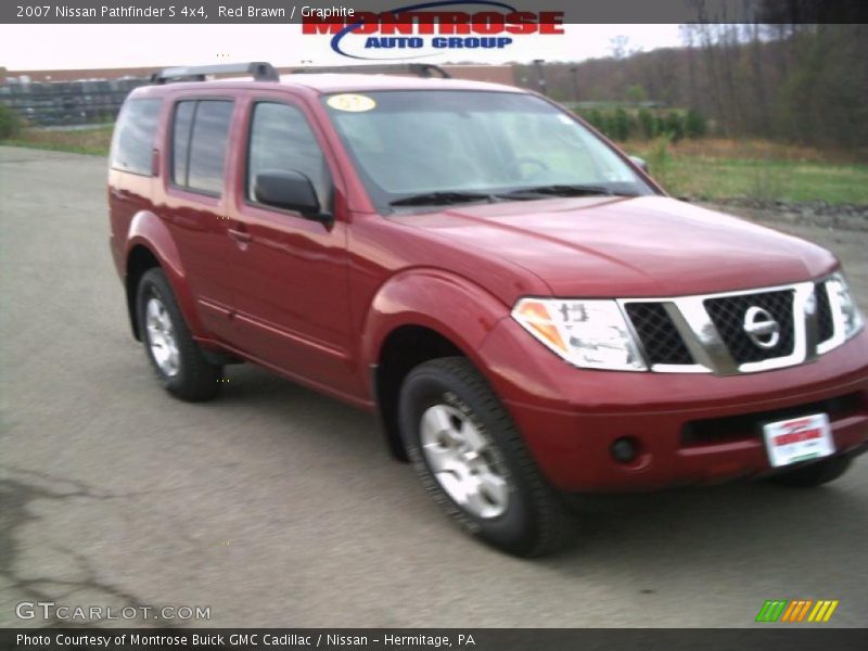 Red Brawn / Graphite 2007 Nissan Pathfinder S 4x4