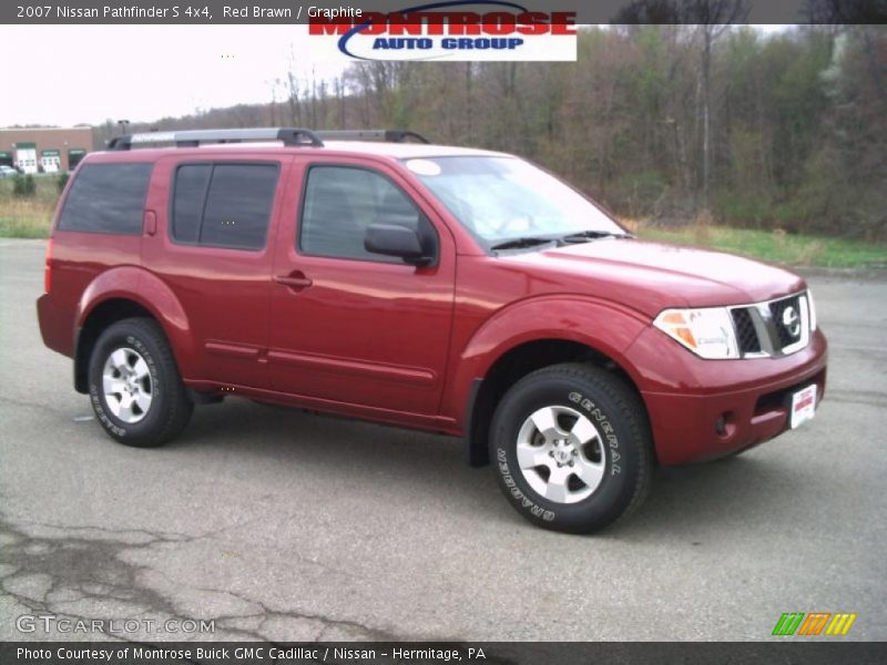 Red Brawn / Graphite 2007 Nissan Pathfinder S 4x4