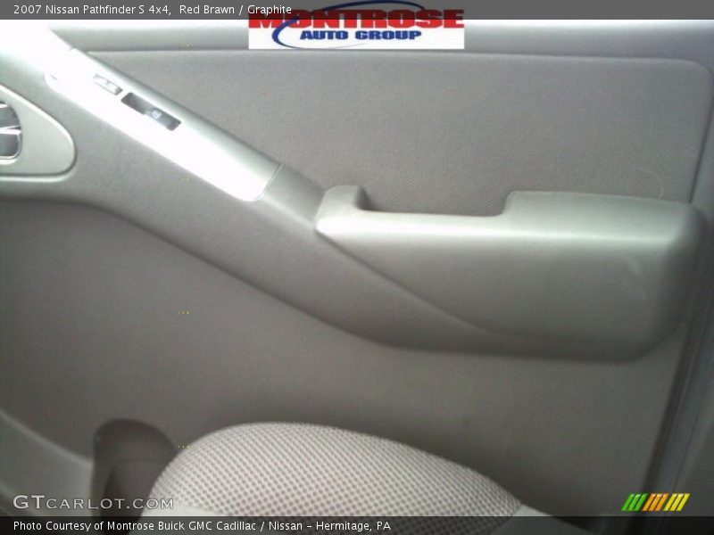 Red Brawn / Graphite 2007 Nissan Pathfinder S 4x4