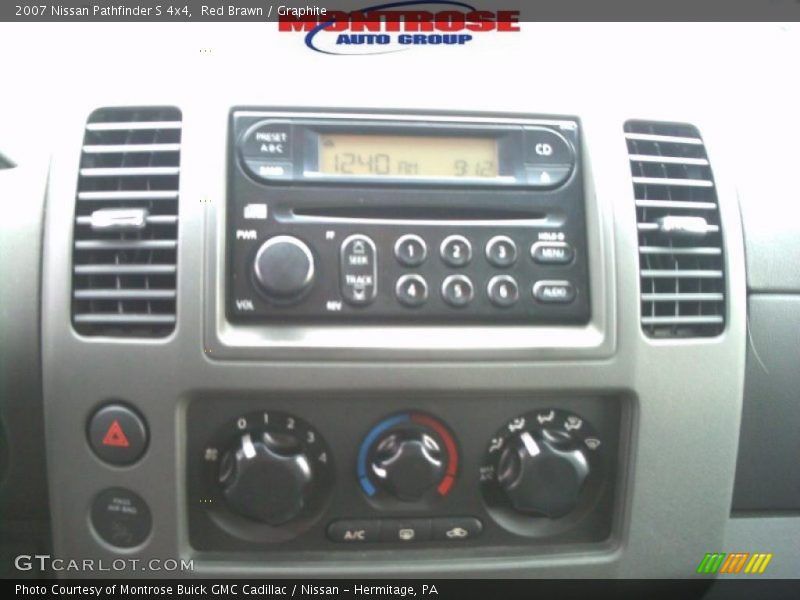 Red Brawn / Graphite 2007 Nissan Pathfinder S 4x4