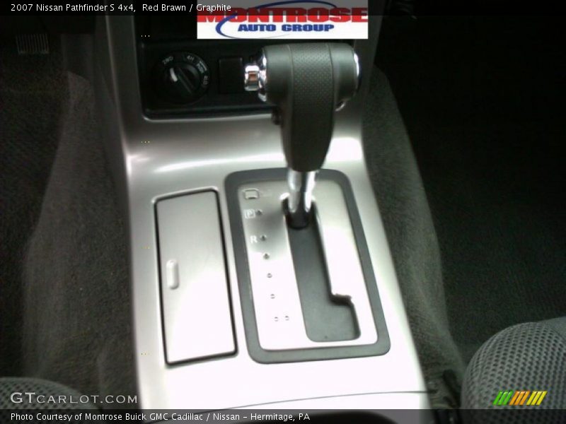 Red Brawn / Graphite 2007 Nissan Pathfinder S 4x4