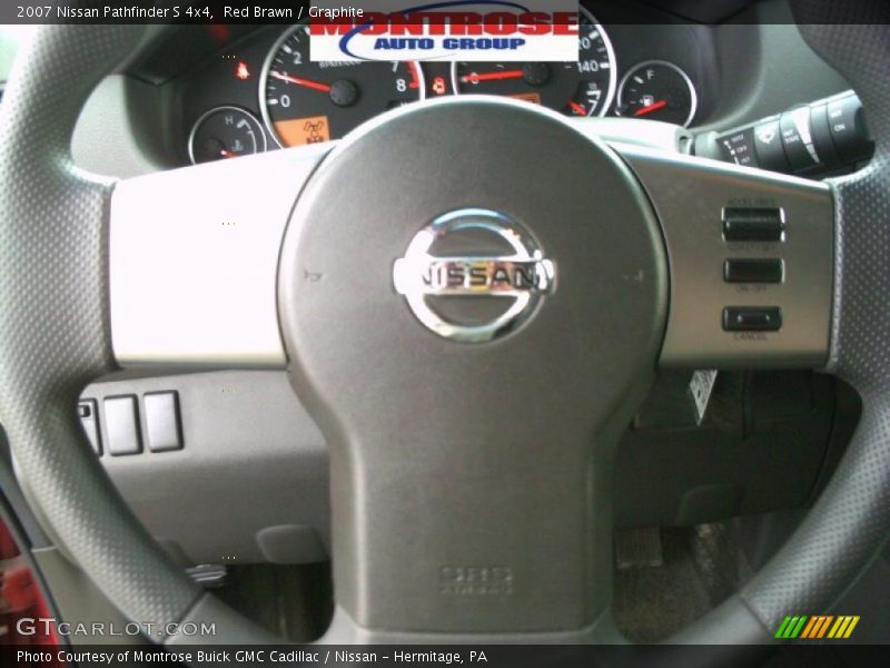 Red Brawn / Graphite 2007 Nissan Pathfinder S 4x4