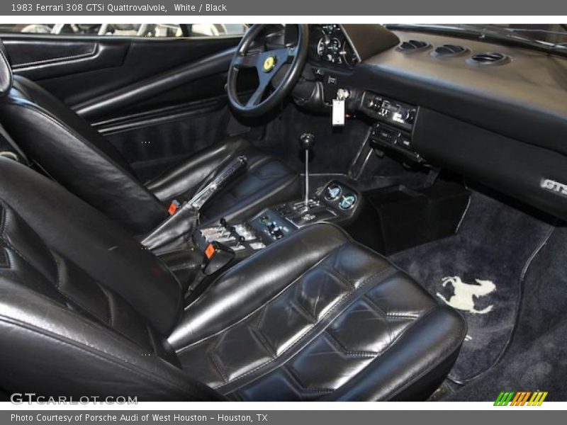  1983 308 GTSi Quattrovalvole Black Interior