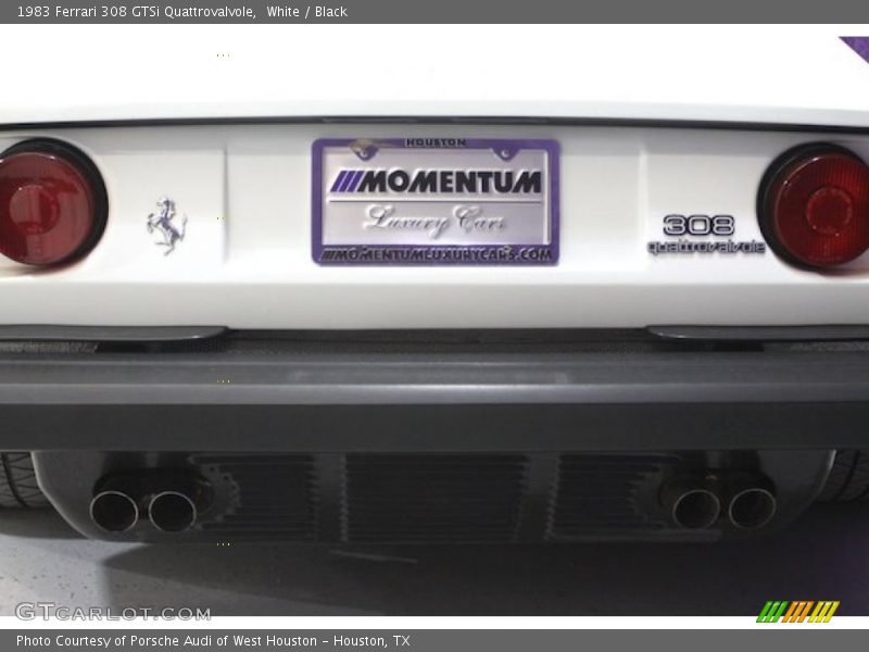 White / Black 1983 Ferrari 308 GTSi Quattrovalvole