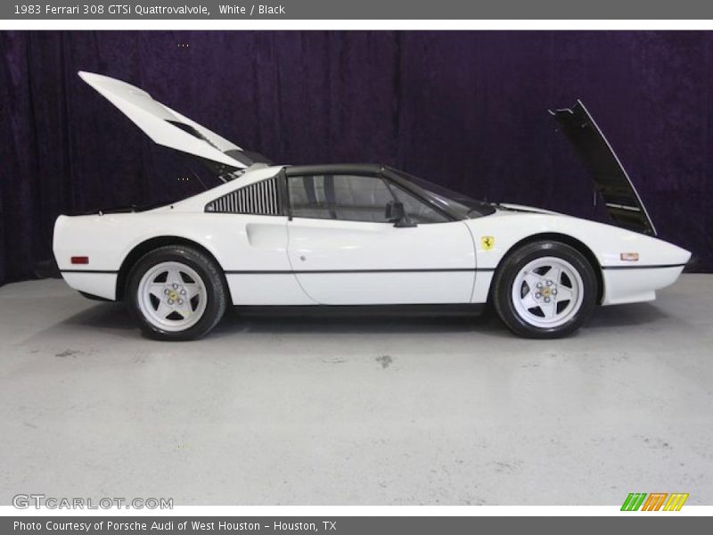 White / Black 1983 Ferrari 308 GTSi Quattrovalvole