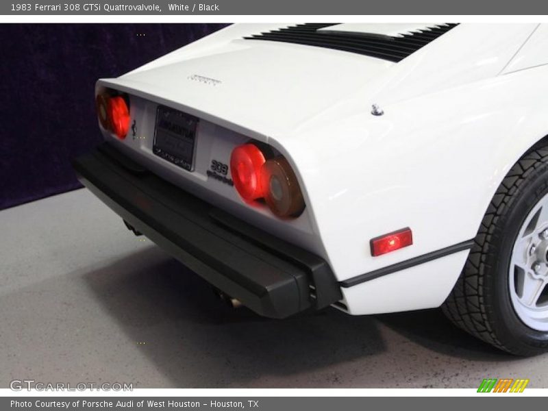 White / Black 1983 Ferrari 308 GTSi Quattrovalvole