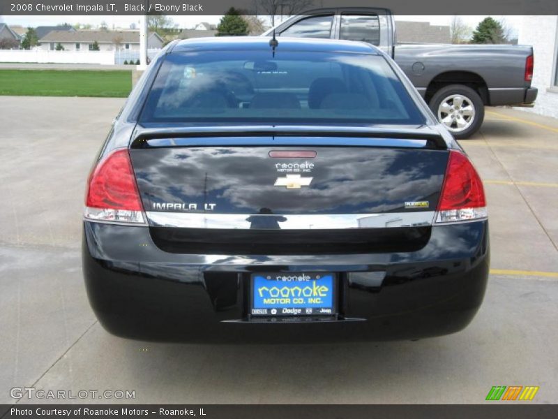Black / Ebony Black 2008 Chevrolet Impala LT