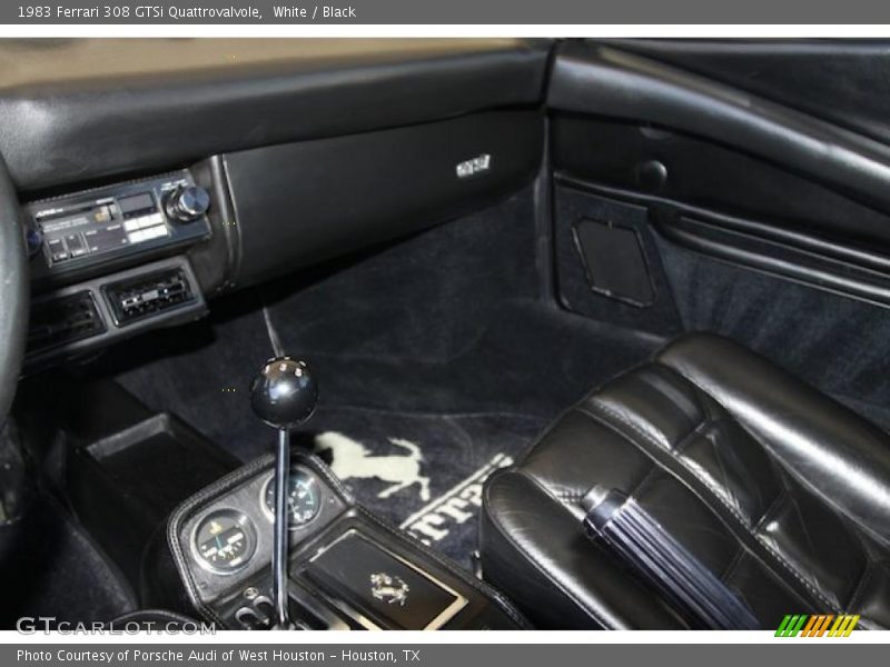  1983 308 GTSi Quattrovalvole Black Interior