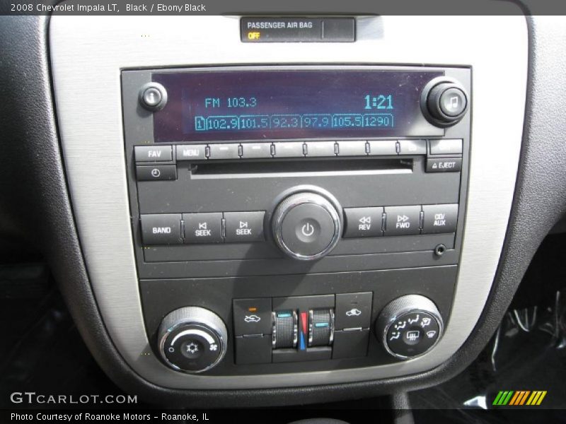 Black / Ebony Black 2008 Chevrolet Impala LT