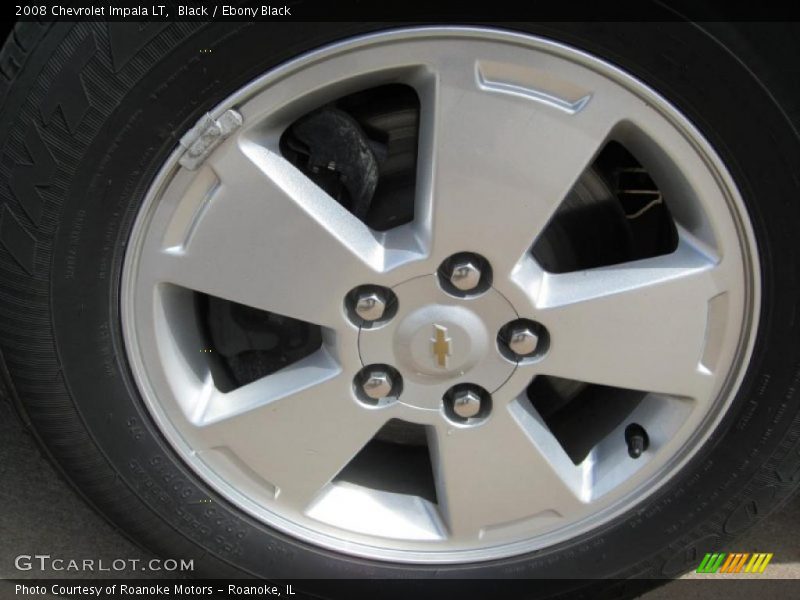 Black / Ebony Black 2008 Chevrolet Impala LT