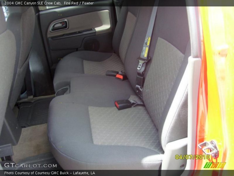 Fire Red / Pewter 2004 GMC Canyon SLE Crew Cab