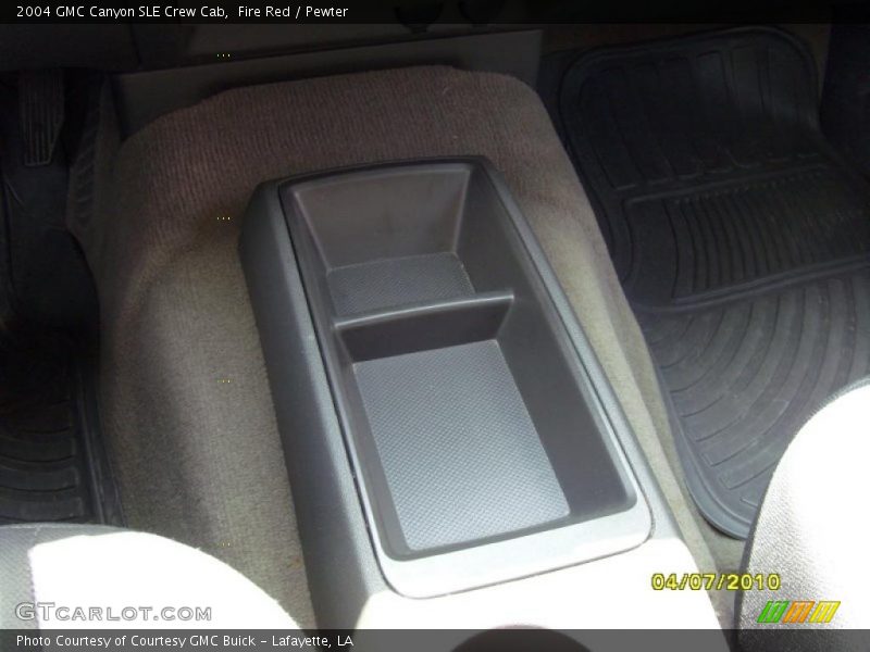 Fire Red / Pewter 2004 GMC Canyon SLE Crew Cab