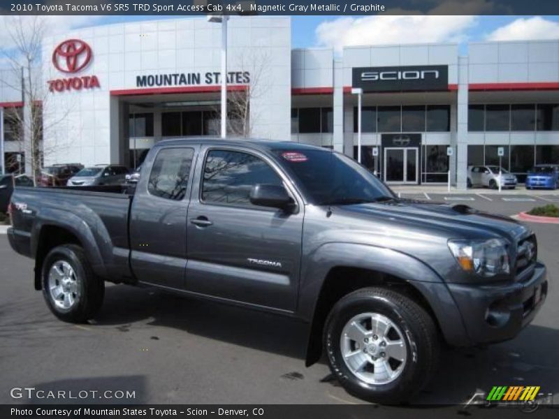 Magnetic Gray Metallic / Graphite 2010 Toyota Tacoma V6 SR5 TRD Sport Access Cab 4x4