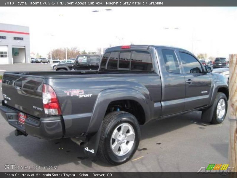 Magnetic Gray Metallic / Graphite 2010 Toyota Tacoma V6 SR5 TRD Sport Access Cab 4x4
