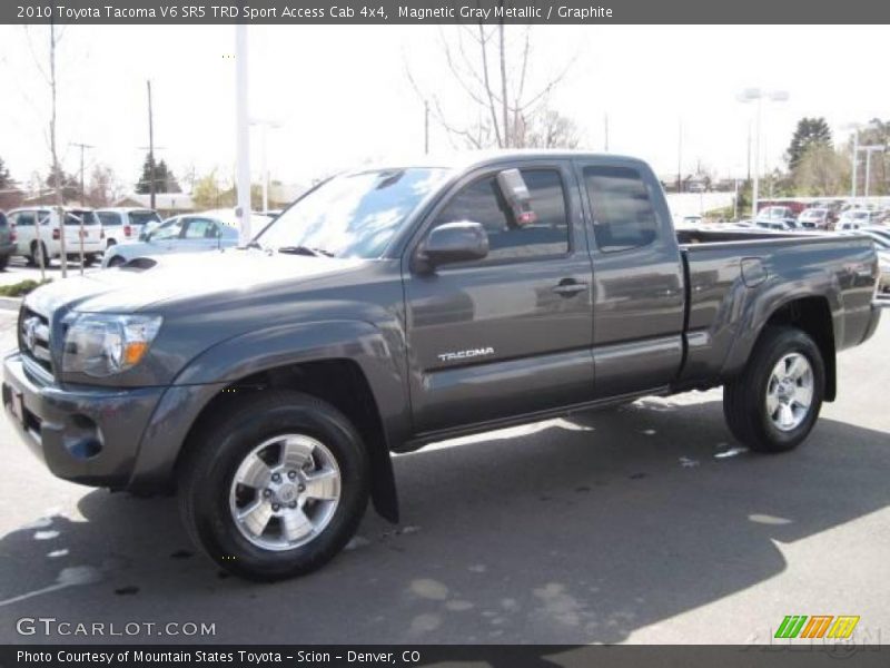 Magnetic Gray Metallic / Graphite 2010 Toyota Tacoma V6 SR5 TRD Sport Access Cab 4x4