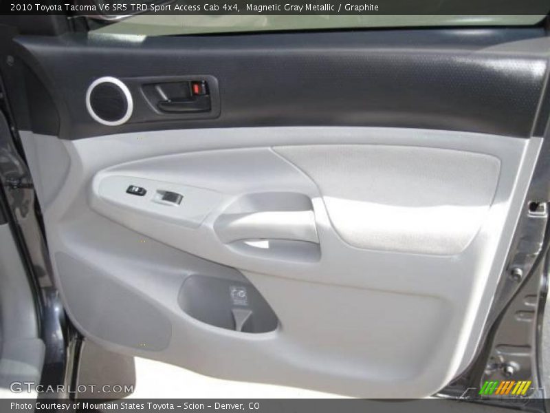 Magnetic Gray Metallic / Graphite 2010 Toyota Tacoma V6 SR5 TRD Sport Access Cab 4x4