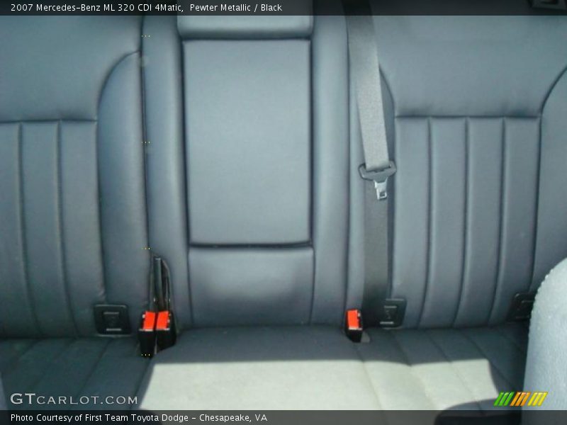 Pewter Metallic / Black 2007 Mercedes-Benz ML 320 CDI 4Matic