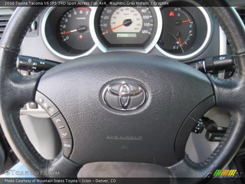 Magnetic Gray Metallic / Graphite 2010 Toyota Tacoma V6 SR5 TRD Sport Access Cab 4x4