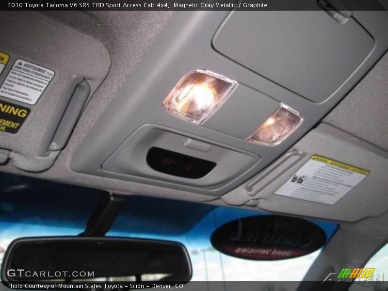 Magnetic Gray Metallic / Graphite 2010 Toyota Tacoma V6 SR5 TRD Sport Access Cab 4x4