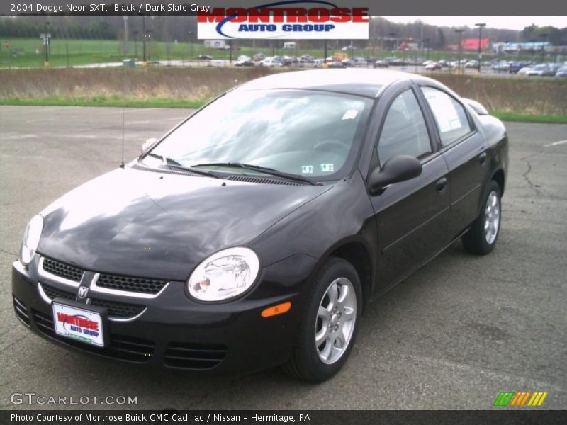 Black / Dark Slate Gray 2004 Dodge Neon SXT