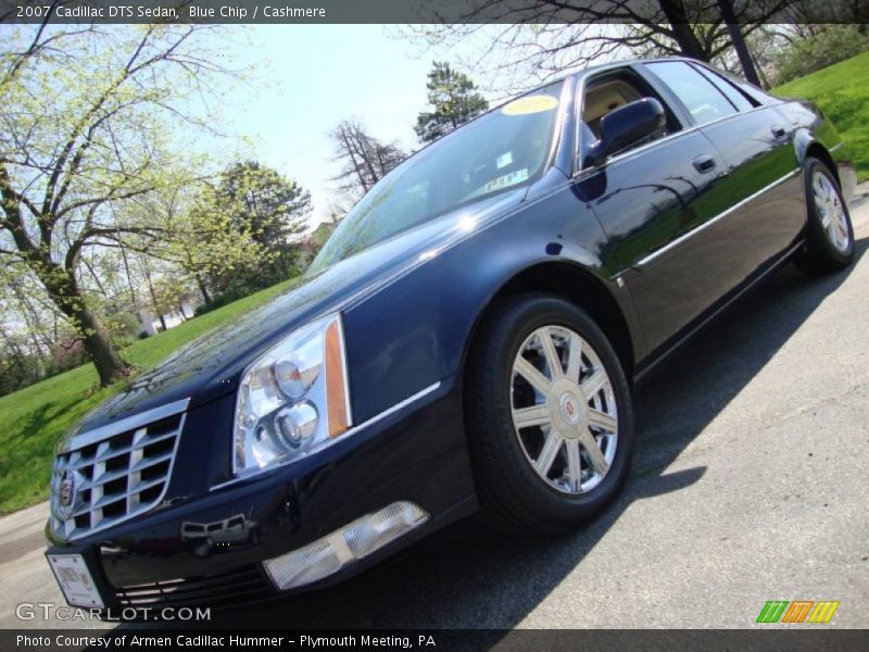 Blue Chip / Cashmere 2007 Cadillac DTS Sedan