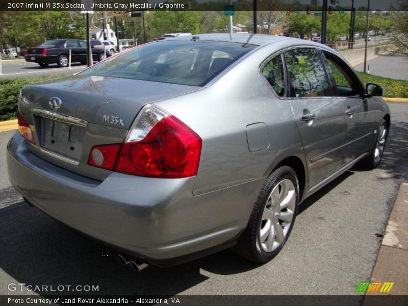 Umbria Gray Metallic / Graphite 2007 Infiniti M 35x Sedan