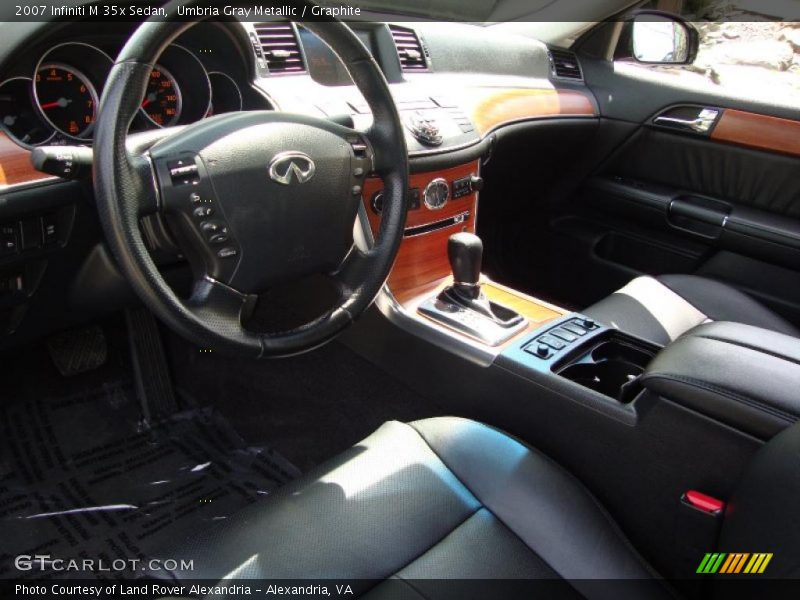 Umbria Gray Metallic / Graphite 2007 Infiniti M 35x Sedan