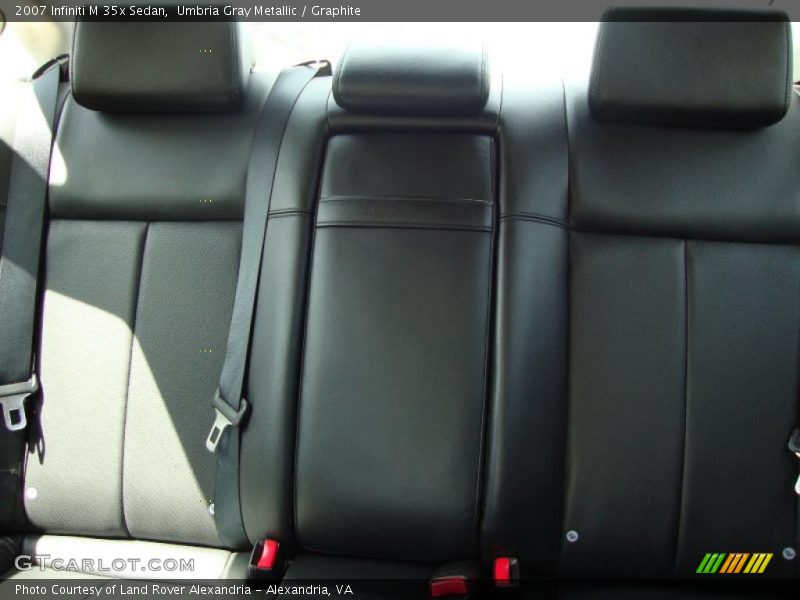 Umbria Gray Metallic / Graphite 2007 Infiniti M 35x Sedan