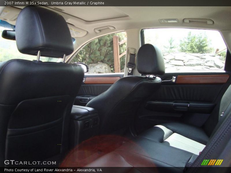 Umbria Gray Metallic / Graphite 2007 Infiniti M 35x Sedan