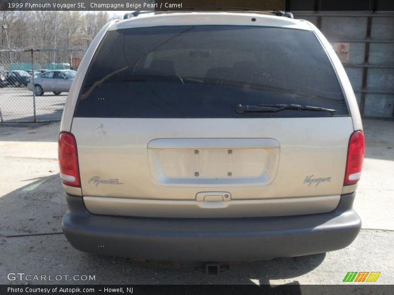 Champagne Beige Pearl / Camel 1999 Plymouth Voyager SE