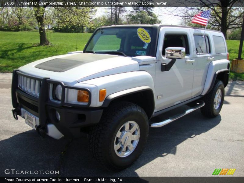 Championship Ultra Silver Metallic / Ebony/Pewter 2009 Hummer H3 Championship Series