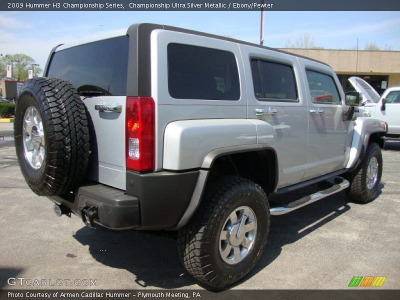 Championship Ultra Silver Metallic / Ebony/Pewter 2009 Hummer H3 Championship Series
