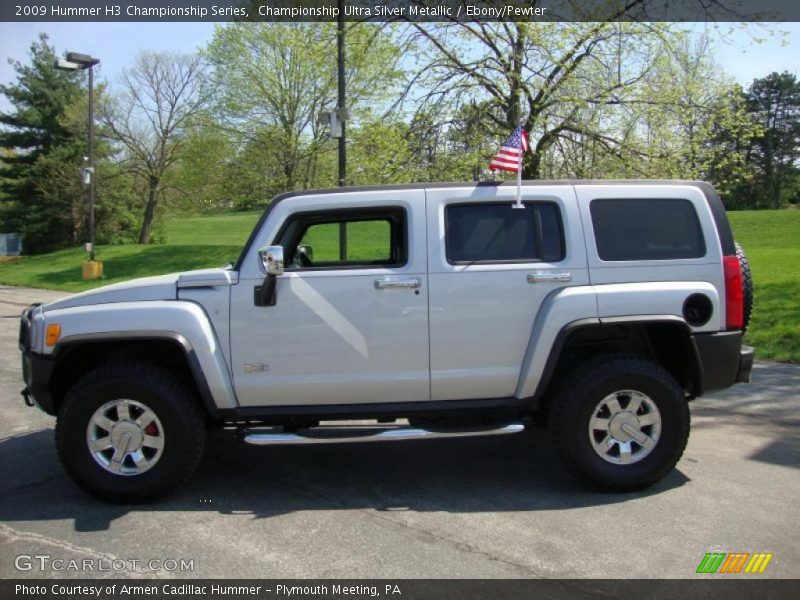 Championship Ultra Silver Metallic / Ebony/Pewter 2009 Hummer H3 Championship Series