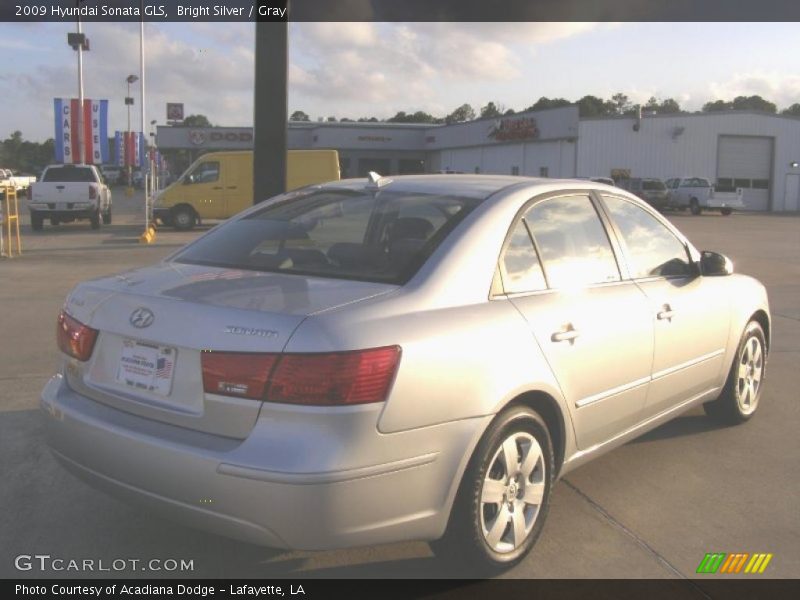 Bright Silver / Gray 2009 Hyundai Sonata GLS